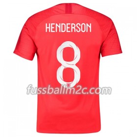 Fußballtrikots England Henderson 8 Auswärts Trikotsatz WM 2018